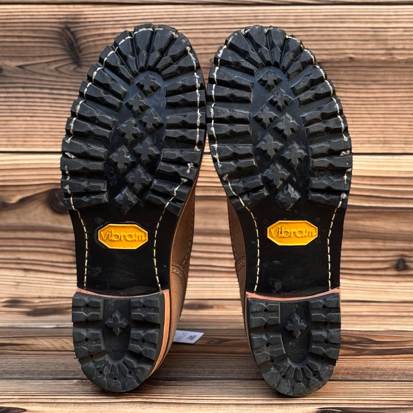 JOBMASTER Roughout Burlap x Black 8"Height #100 Vibram〈10D〉