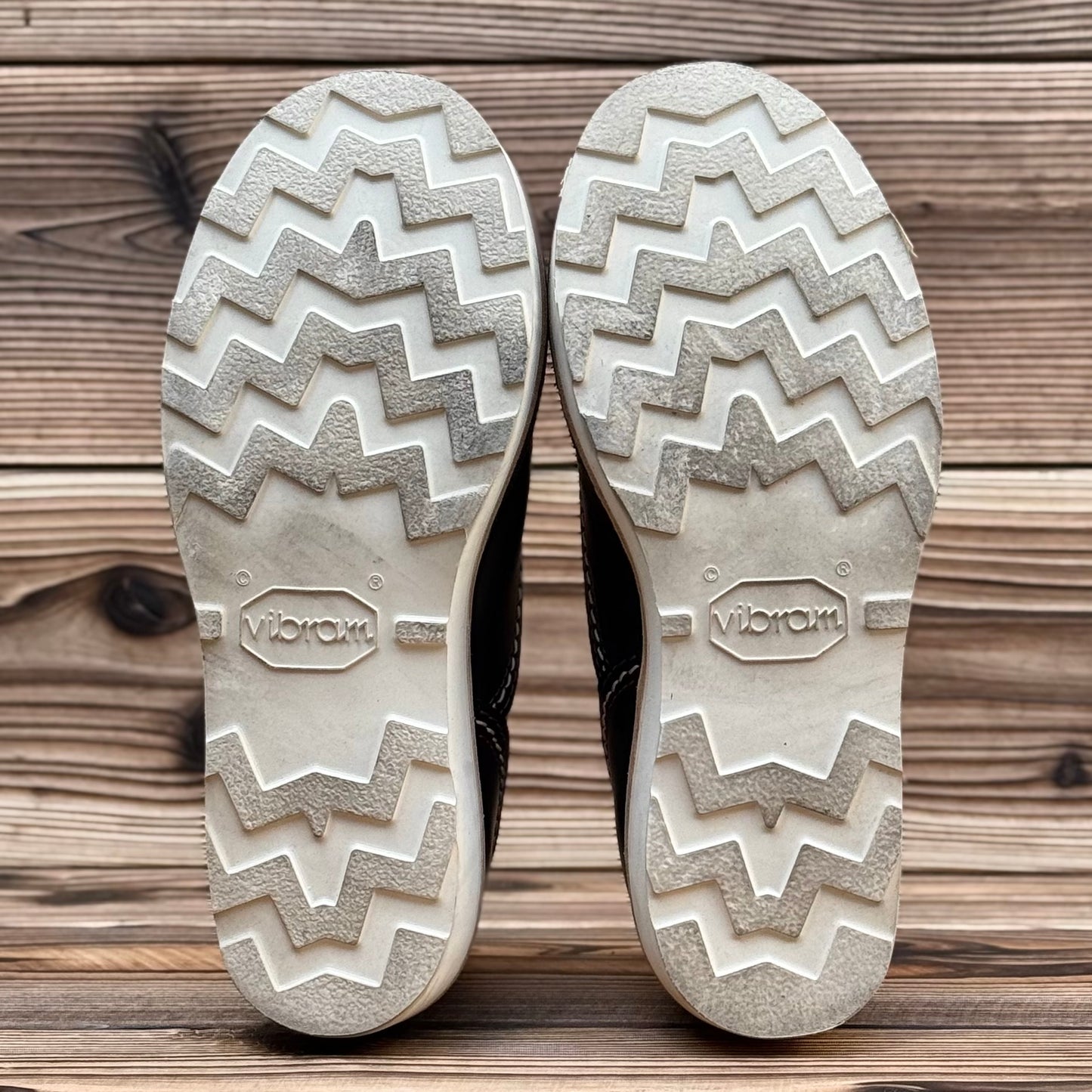 JOBMASTER Black x Burlap 6"Height #4014 Vibram Natural〈8E〉