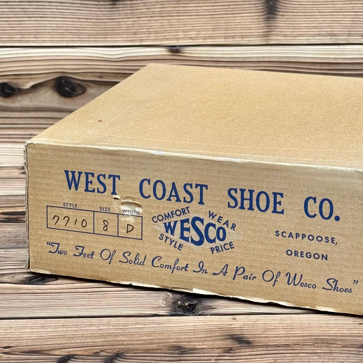 Narrow Wesco Engineer Boots Black Fire 10"Height #700 Vibram〈8D〉