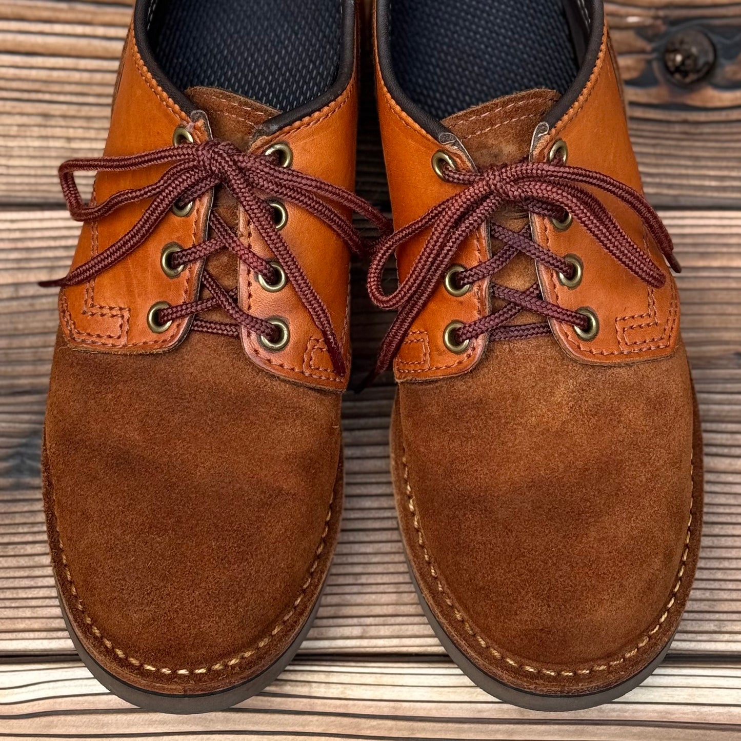 JH CLASSICS Brown Domain Roughout x Vegetable Tanned Raptor Chocolate〈6 1/2D〉