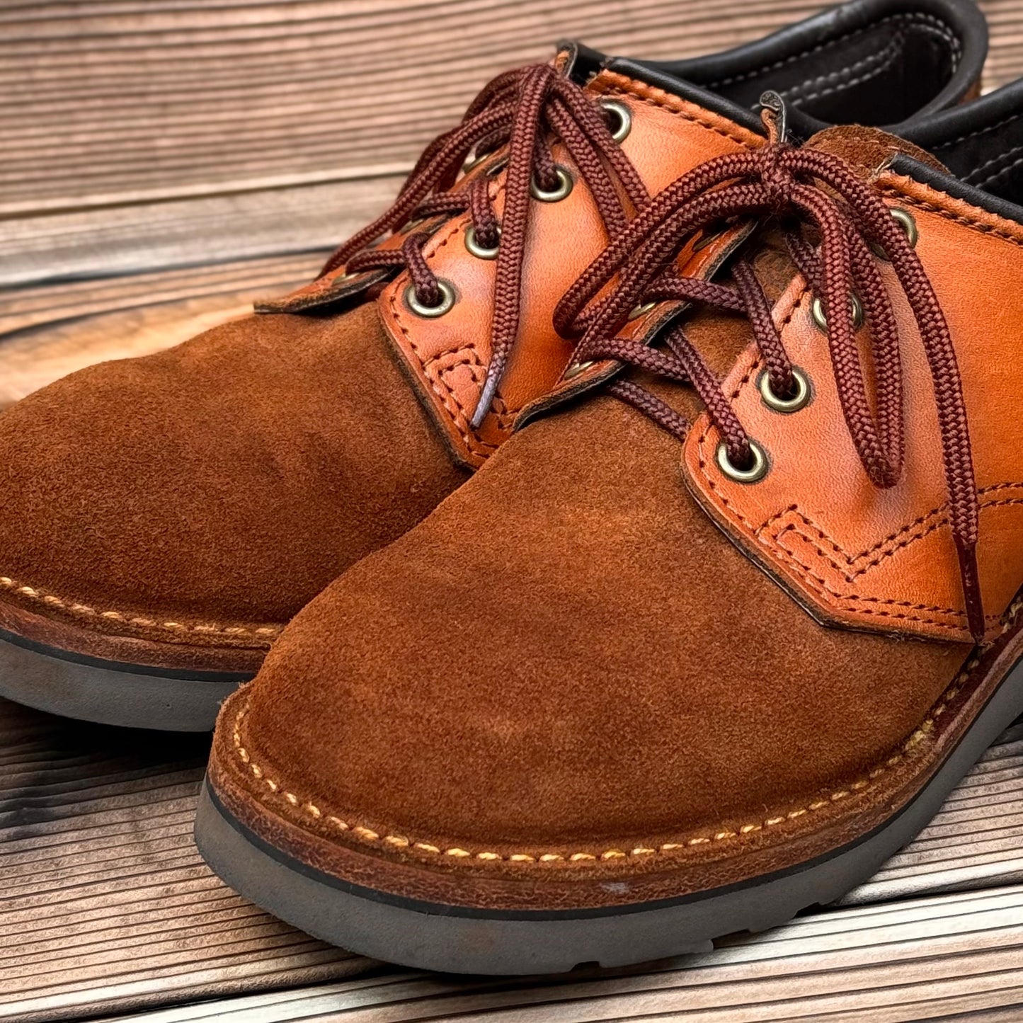 JH CLASSICS Brown Domain Roughout x Vegetable Tanned Raptor Chocolate〈6 1/2D〉