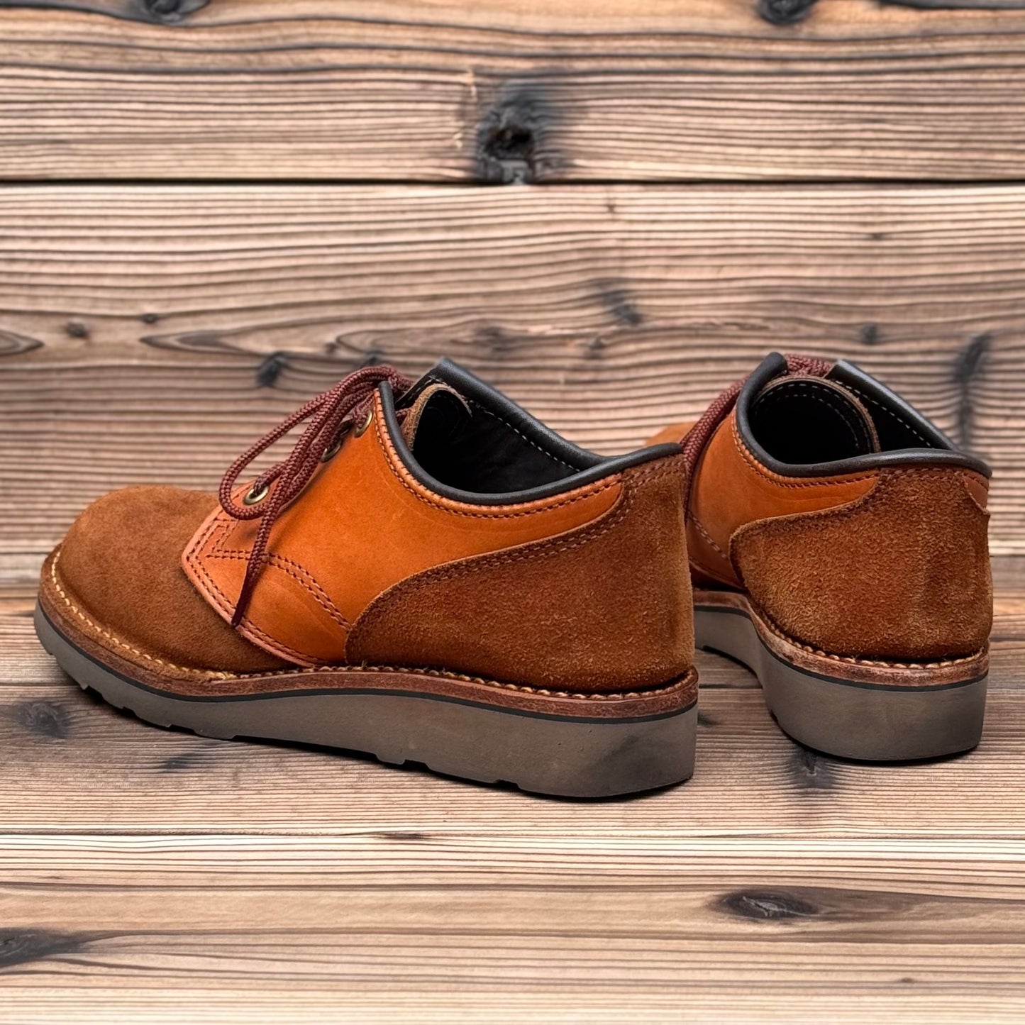 JH CLASSICS Brown Domain Roughout x Vegetable Tanned Raptor Chocolate〈6 1/2D〉