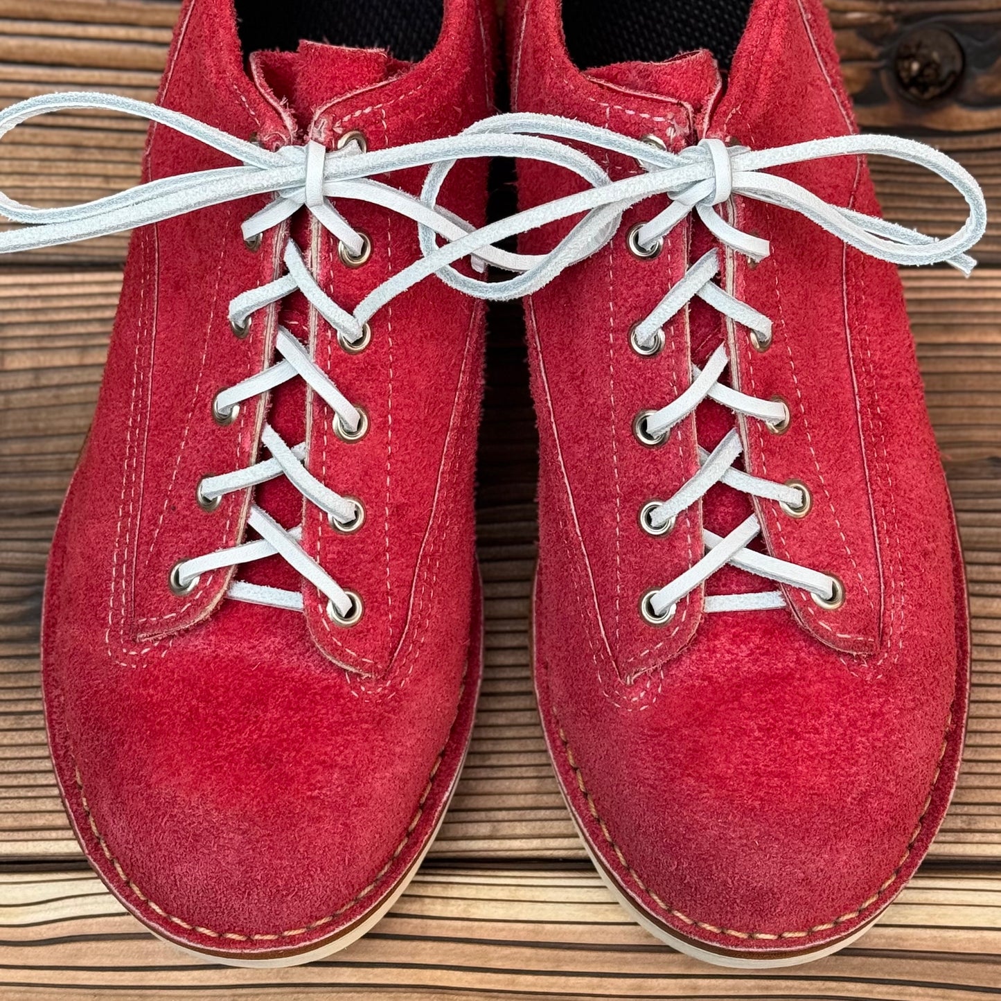 JH CLASSICS Red Roughout #1010 Vibram Natural 〈7 1/2E〉
