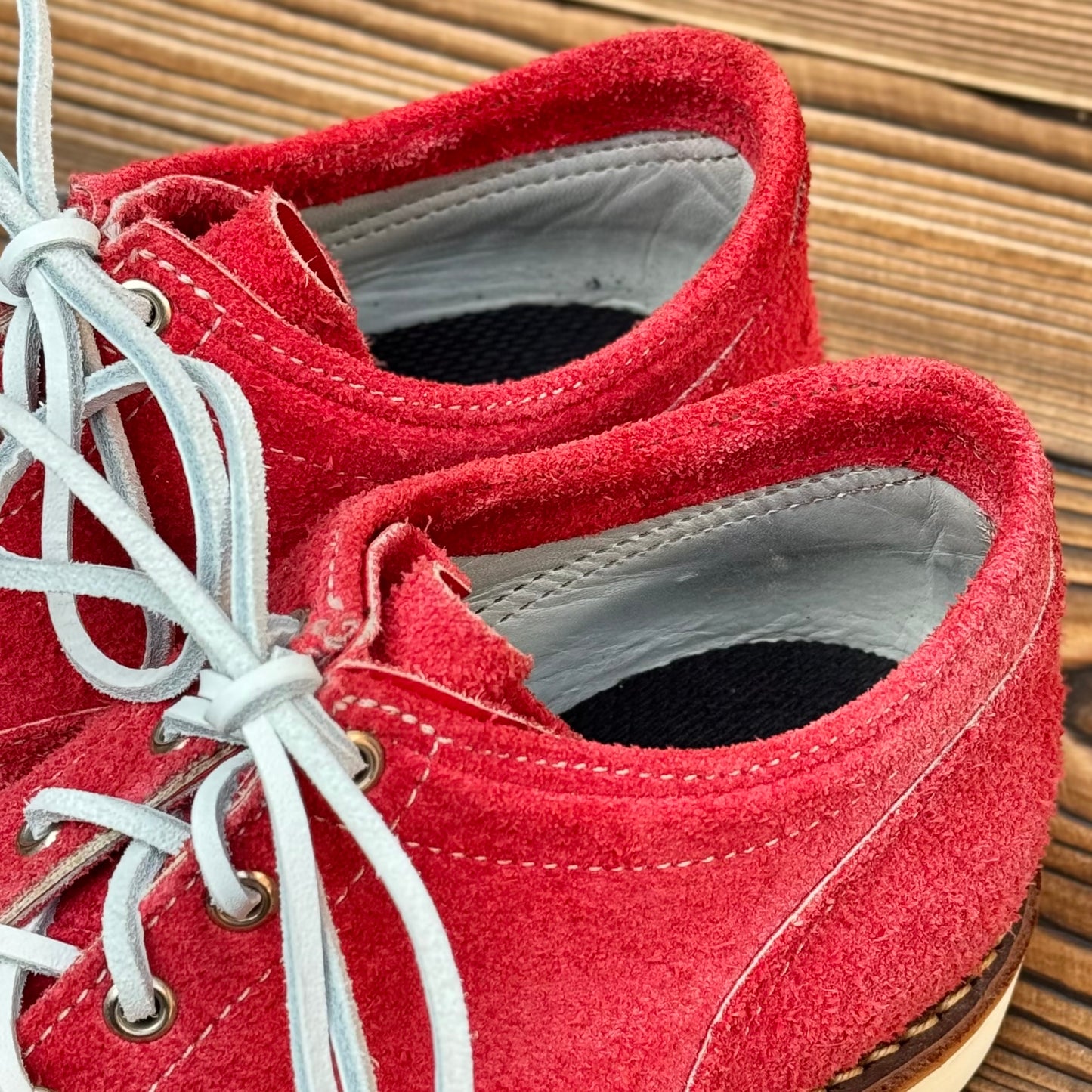 JH CLASSICS Red Roughout #1010 Vibram Natural 〈7 1/2E〉