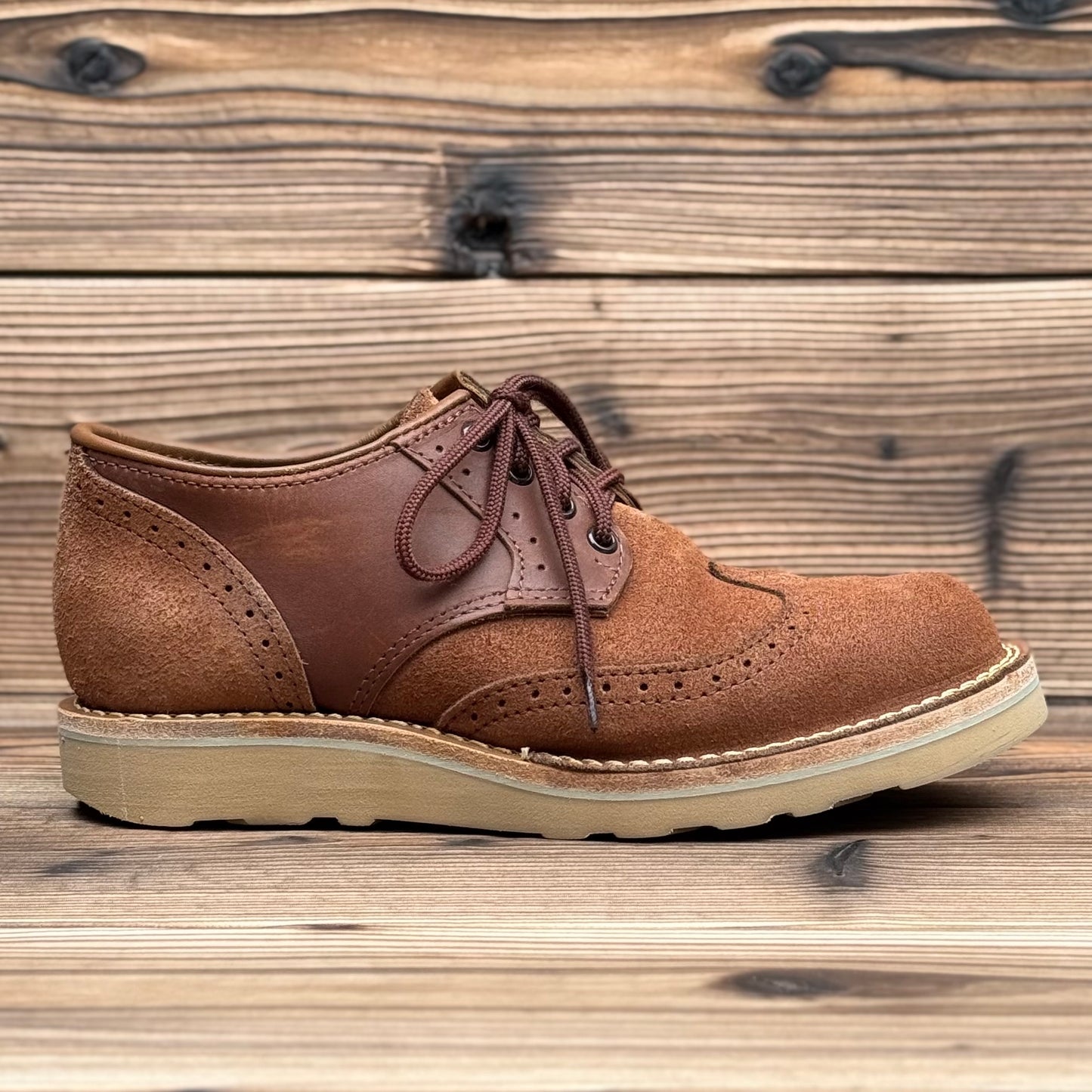 ROBERT WILLIAM Brown Roughout x Brown Raptor Camel〈8E〉