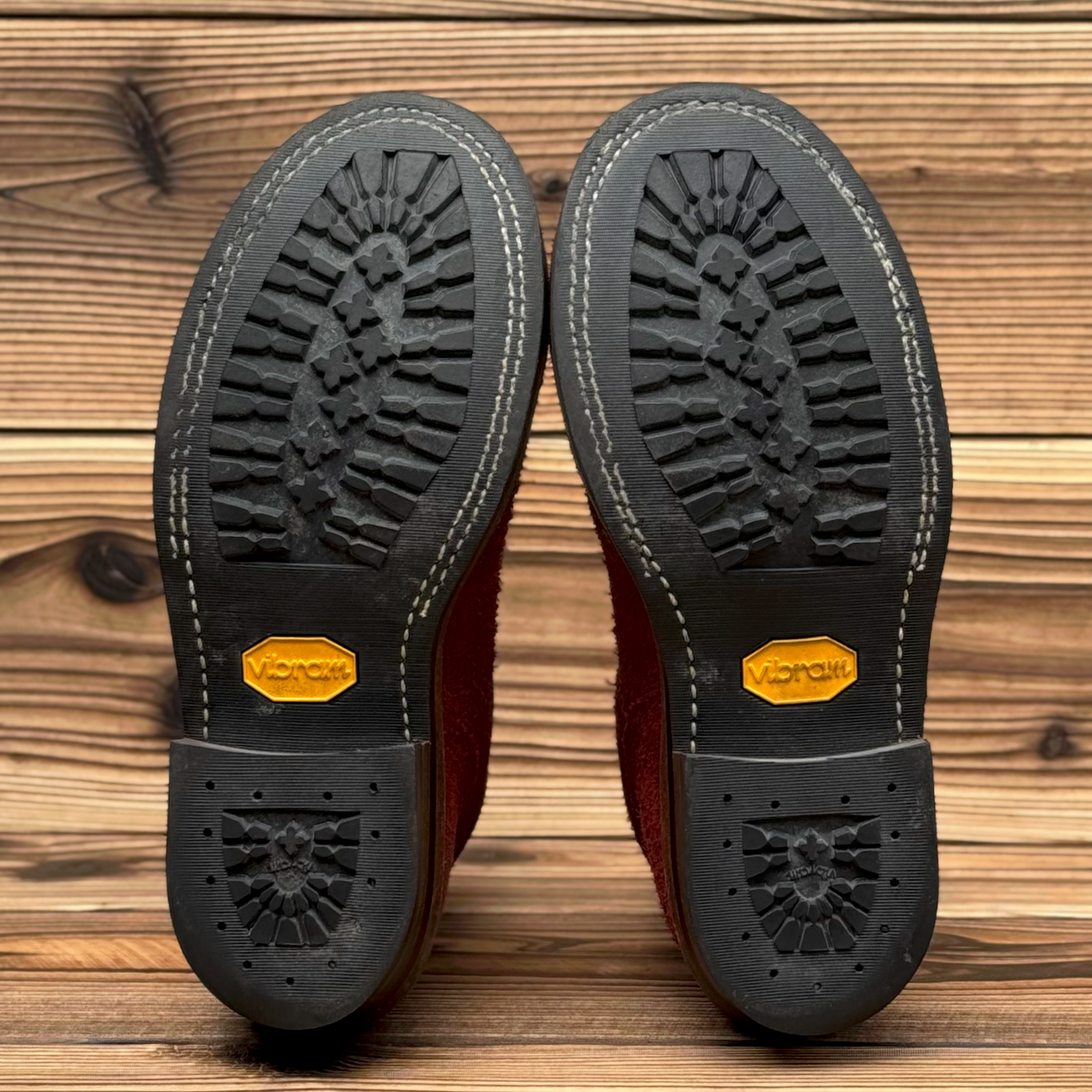 JOBMASTER Roughout Burgundy 8"Height #430 Vibram〈8E〉