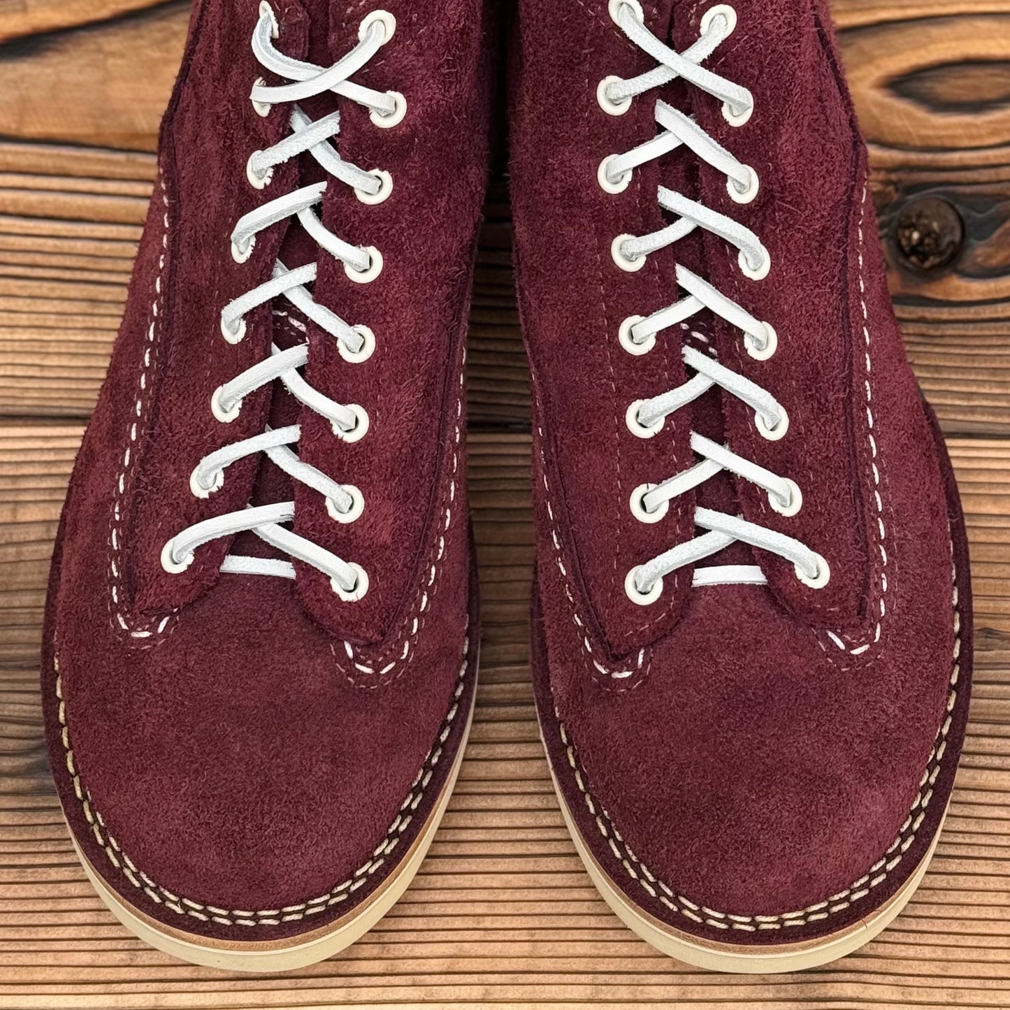 JOBMASTER Roughout Purple 6"Height Raptor White〈9 1/2E〉