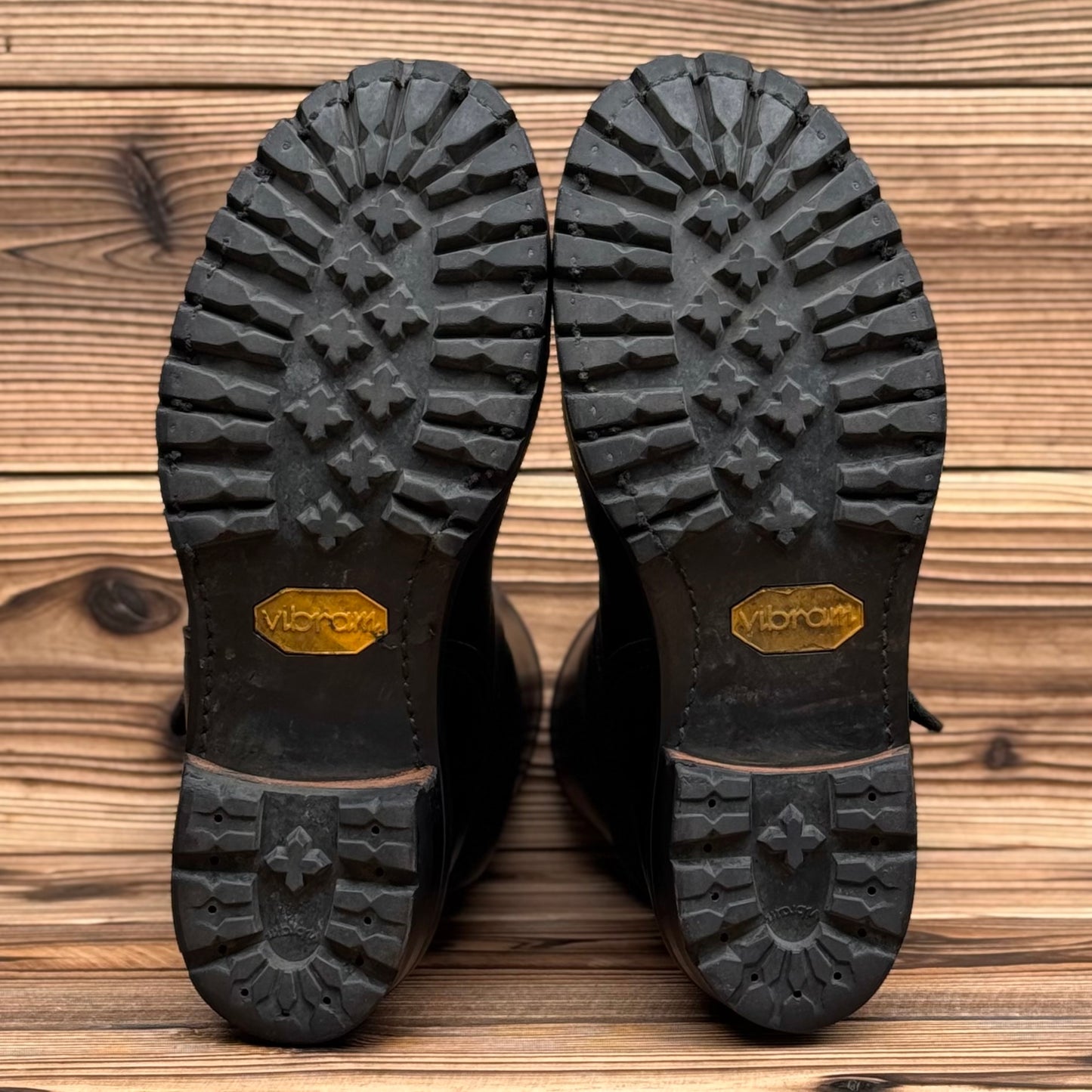 BOSS Black Tie Domain x Black Pebble 11"Height #100 Vibram〈11EE〉