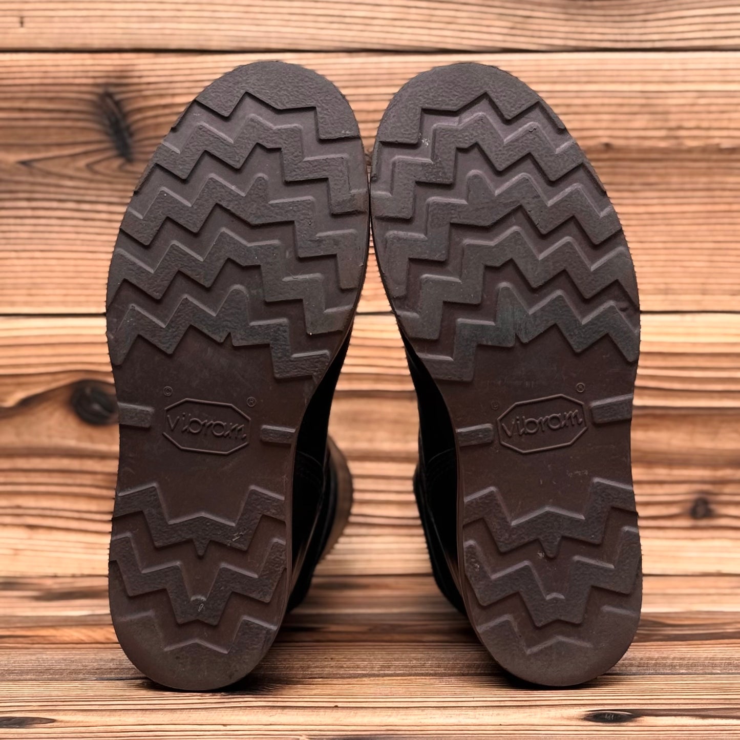 MISTER LOU 7600 Horween Black Horse Hide 10"Height #4014 Vibram Brown〈8E〉