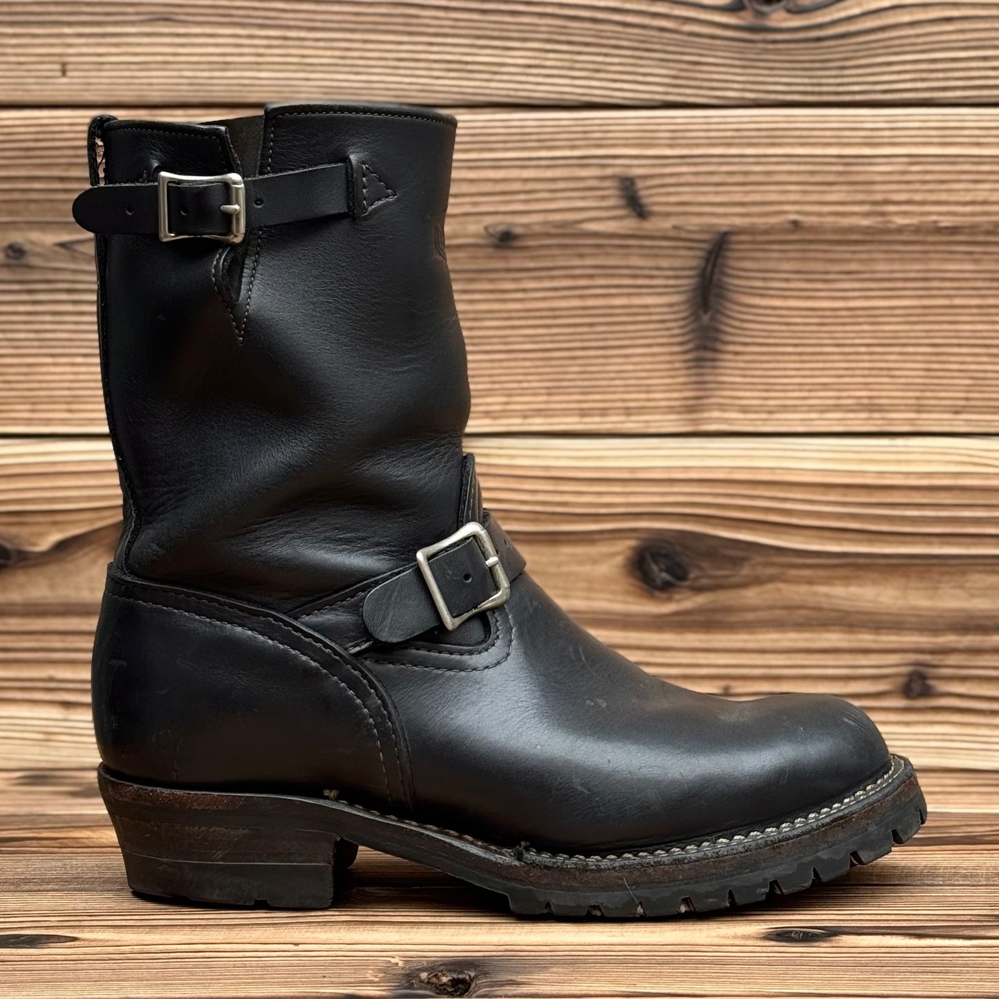 BOSS Navy 10"Height #100 Vibram〈10EEE〉