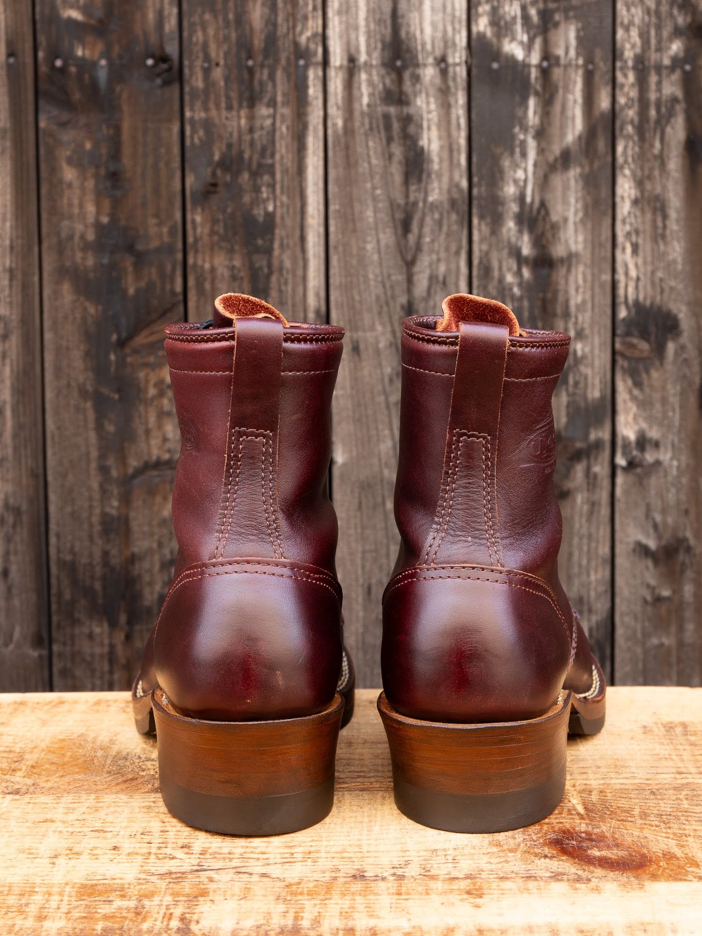 WARREN Burgundy 8"Height #435 Vibram 〈8E〉