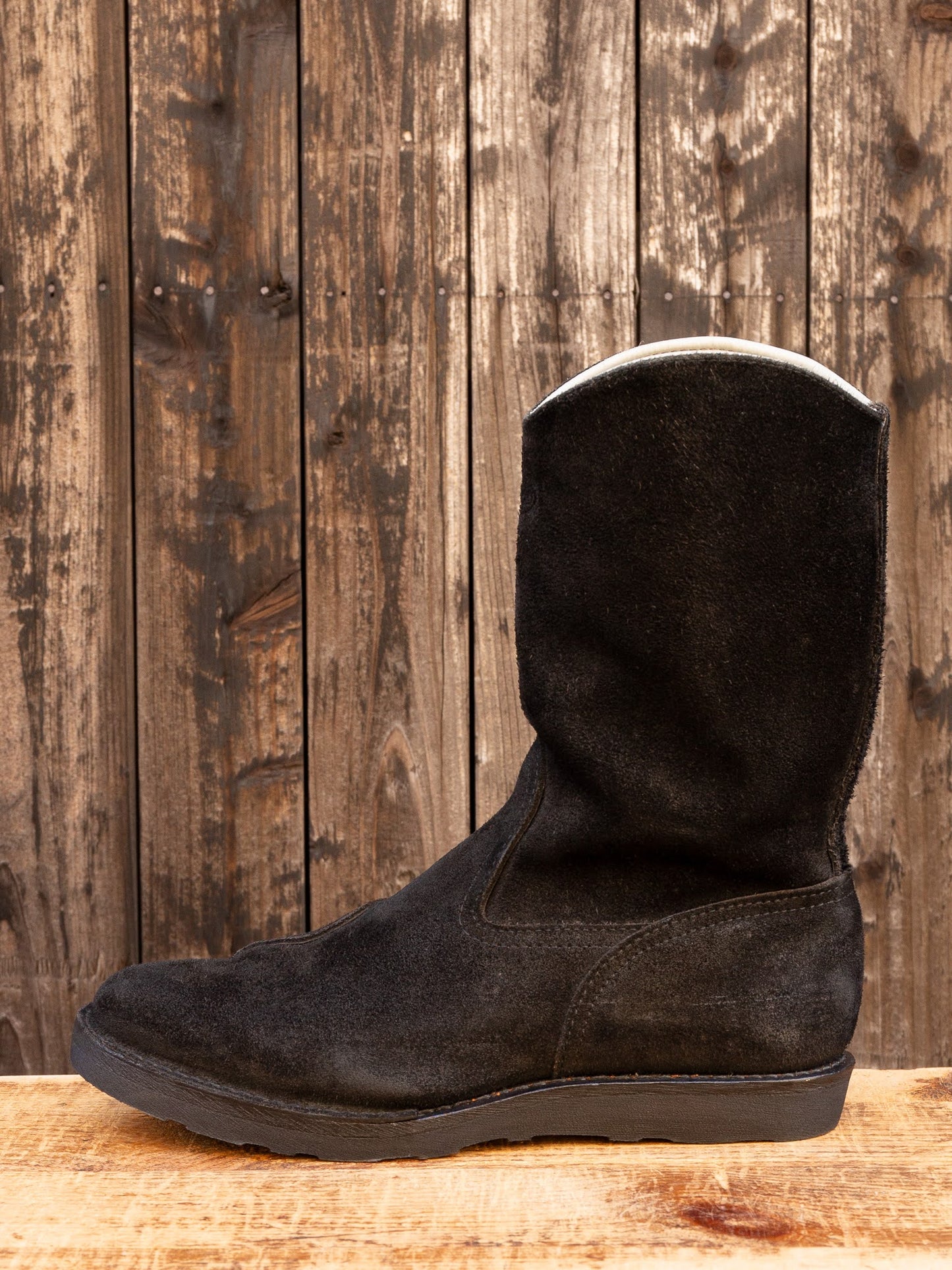 MORRISON Roughout Black 12"Height #4014 Vibram Black 〈12E〉