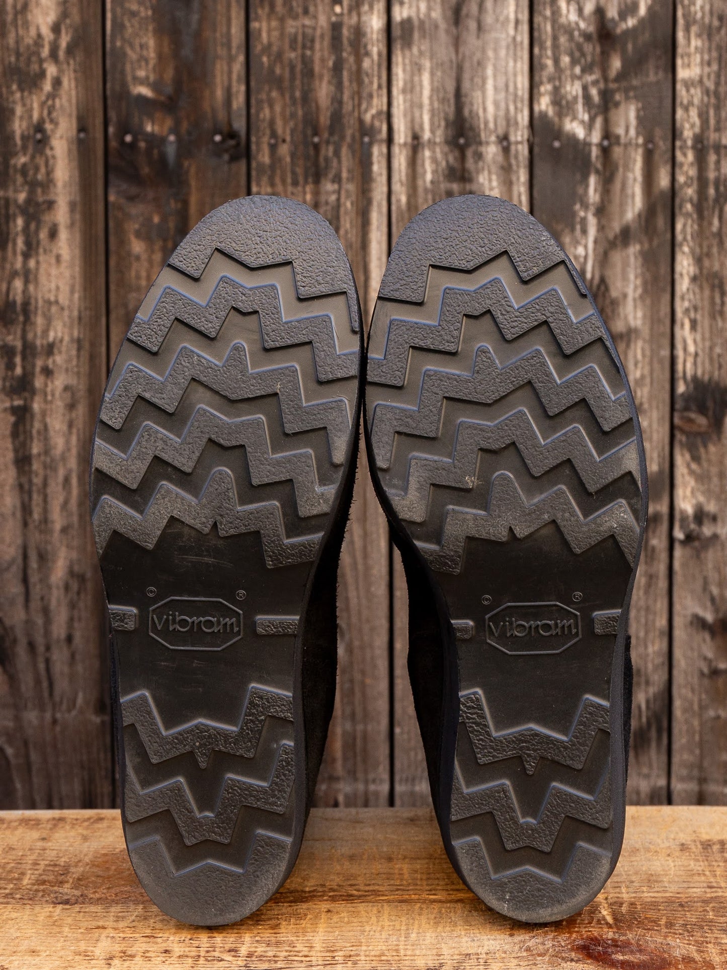 MORRISON Roughout Black 12"Height #4014 Vibram Black 〈12E〉