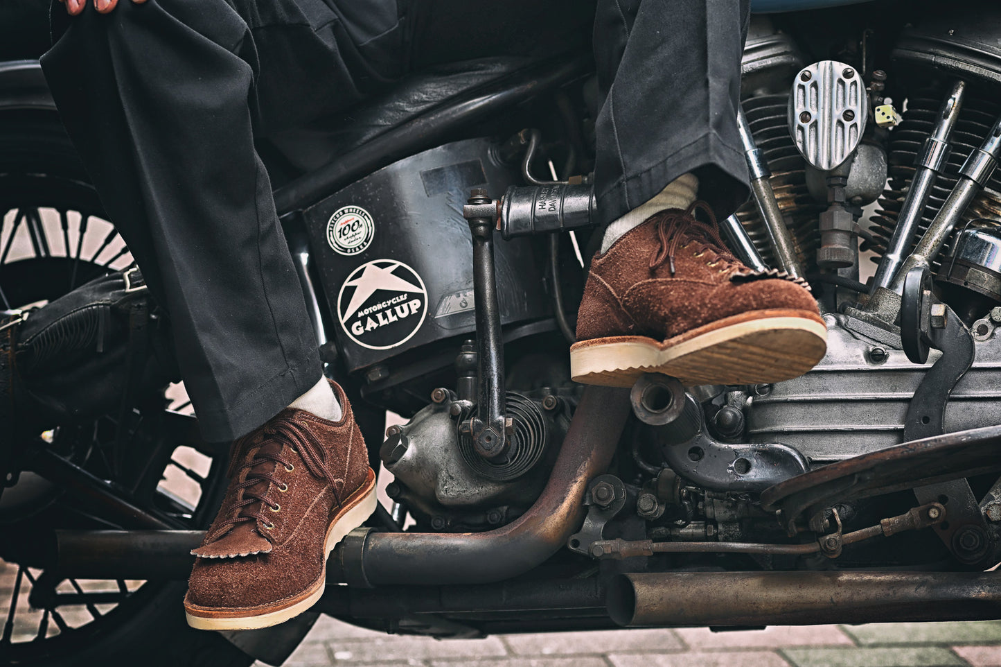 JH CLASSICS Roughout Brown #1010 Sole〈8E〉