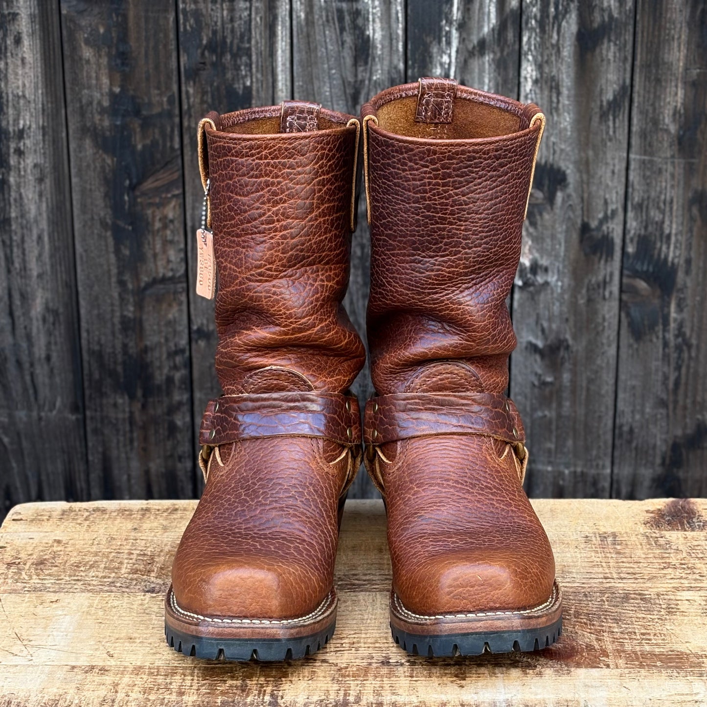 HARNESS Brown Bison 11”Height #100 Vibram 〈8E〉