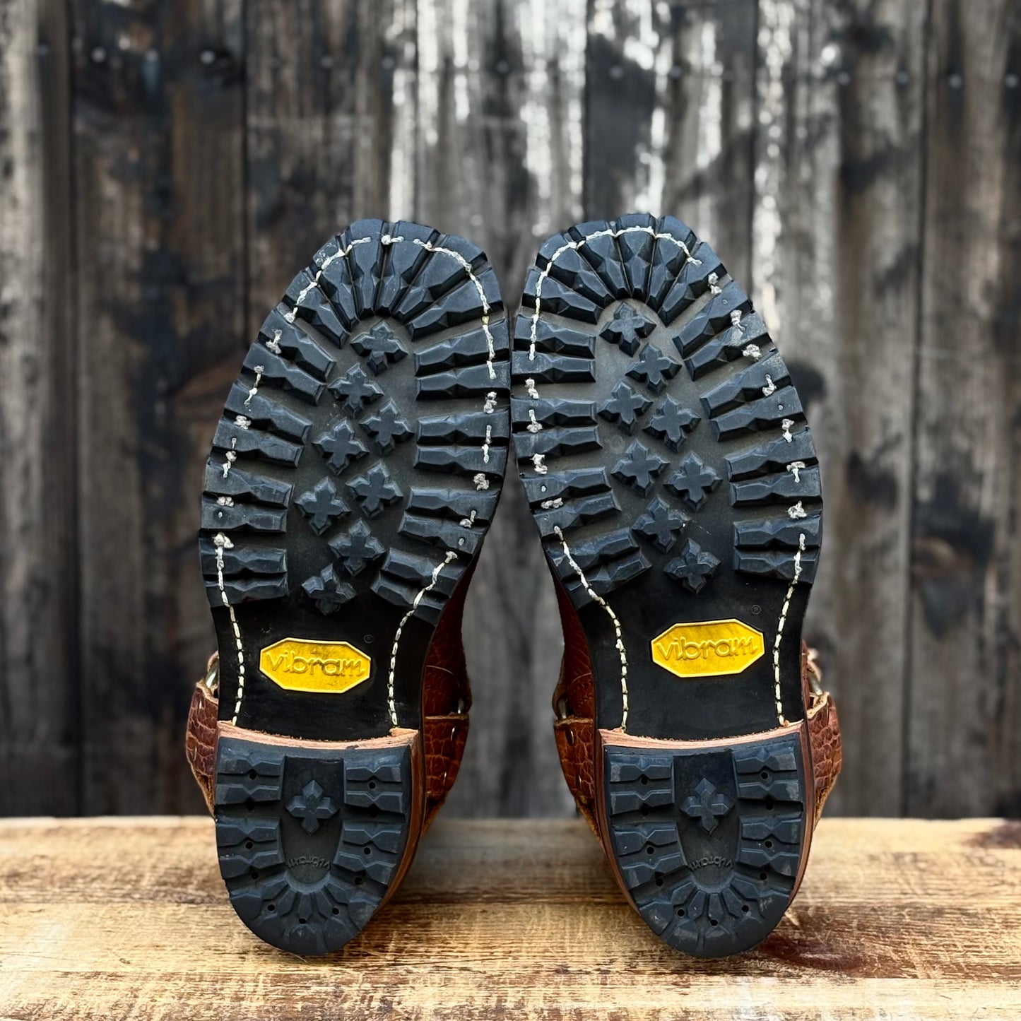 HARNESS Brown Bison 11”Height #100 Vibram 〈8E〉