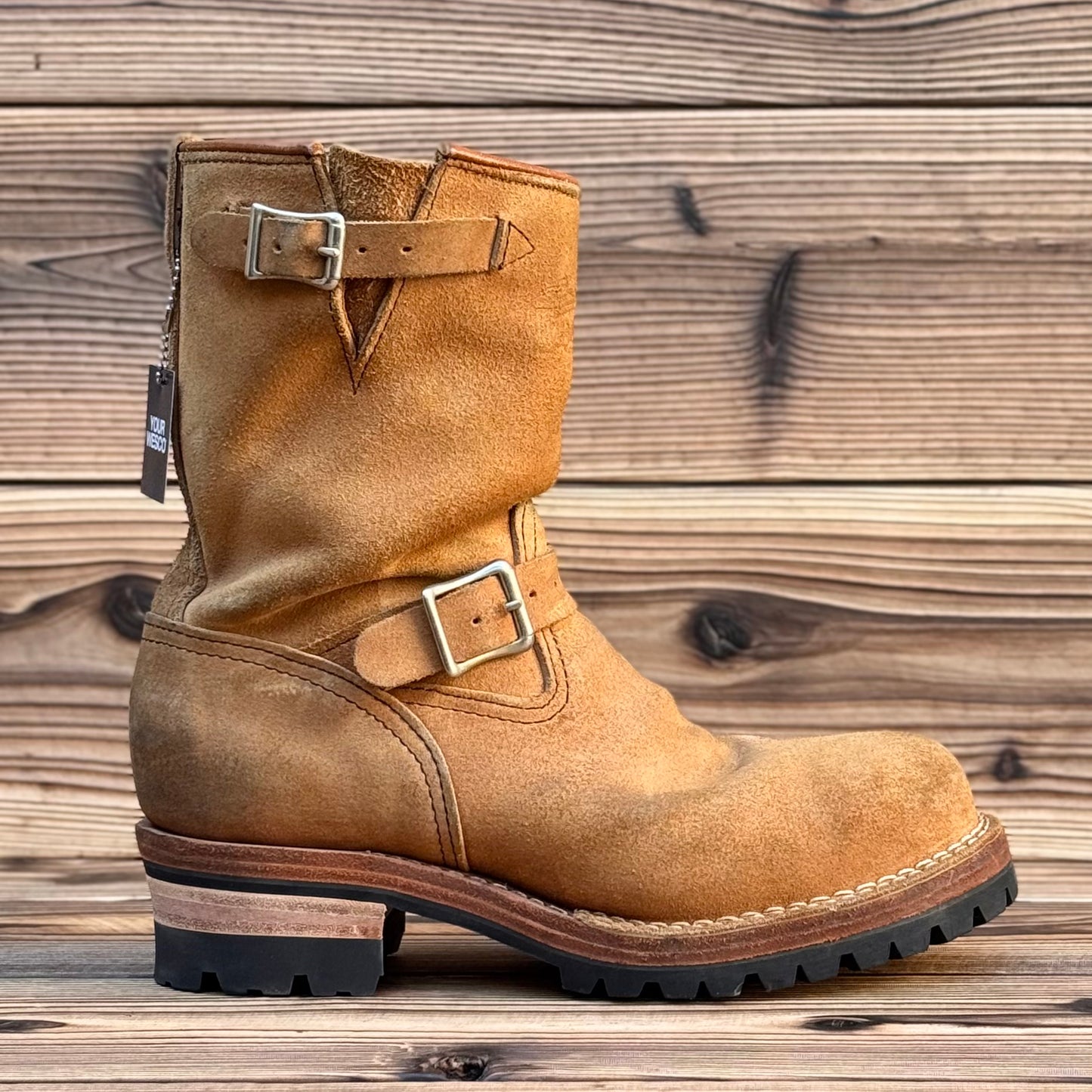BOSS Roughout Burlap 9"Height #100 Vibram〈10D〉