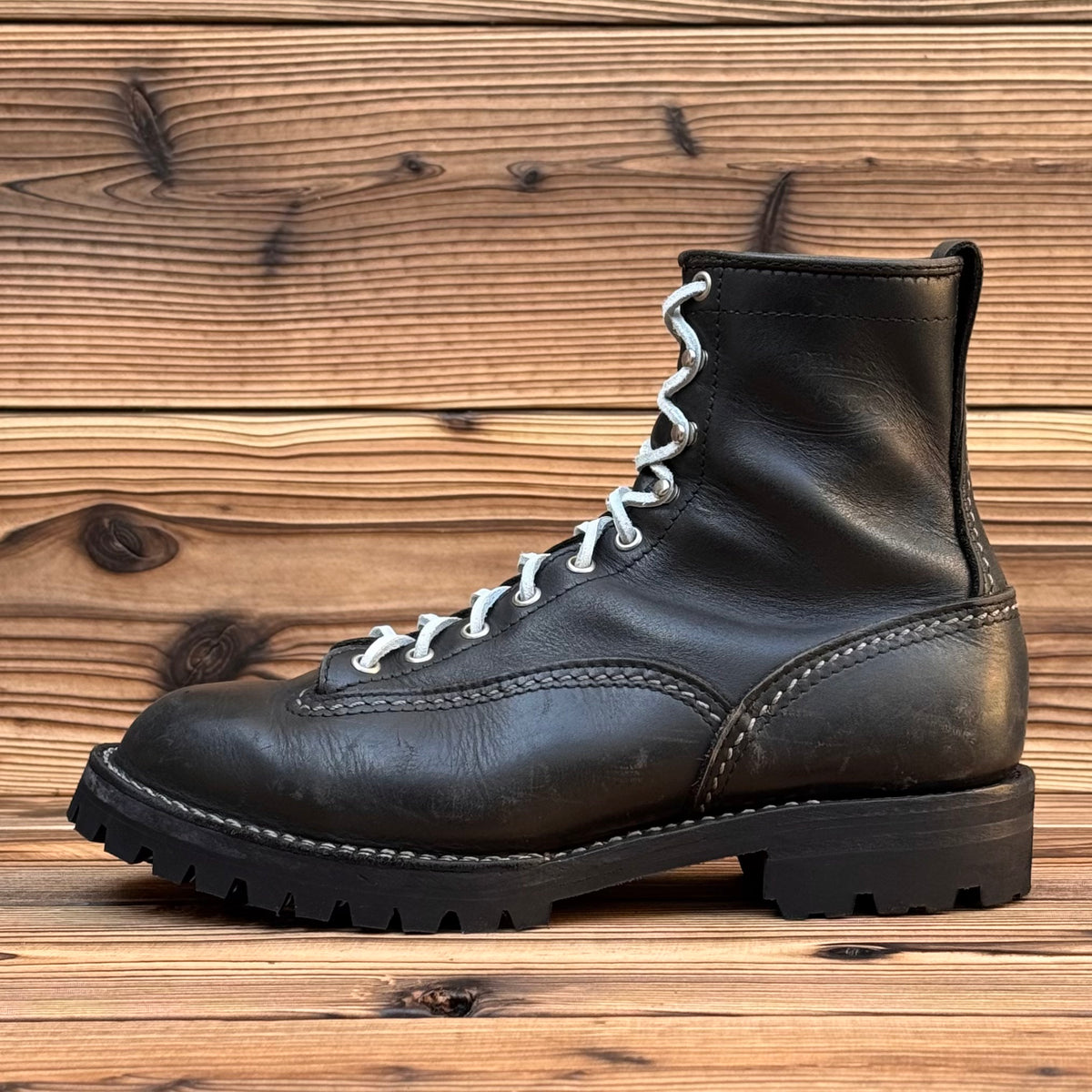 JOBMASTER Black 8"Height #100 Vibram〈9E〉