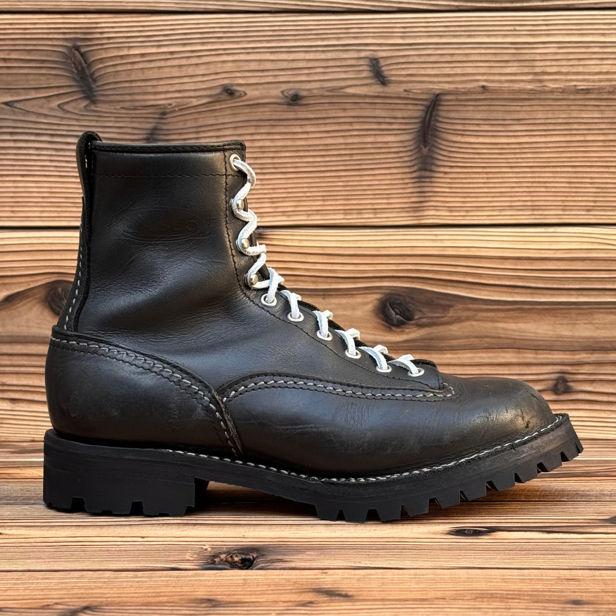 JOBMASTER Black 8"Height #100 Vibram〈9E〉