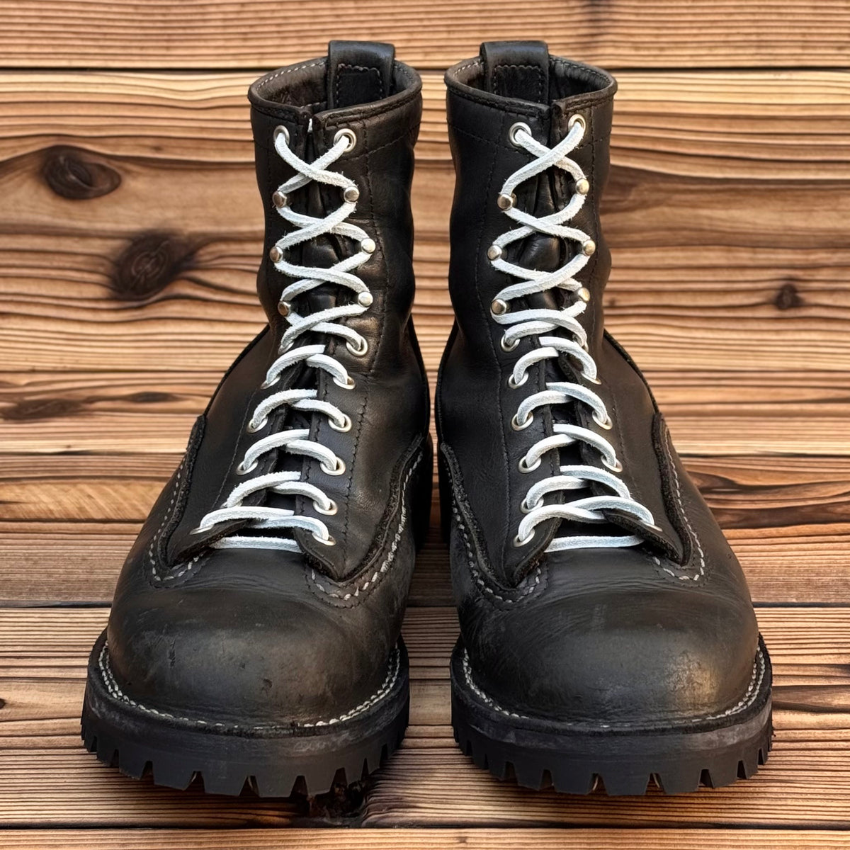 JOBMASTER Black 8"Height #100 Vibram〈9E〉