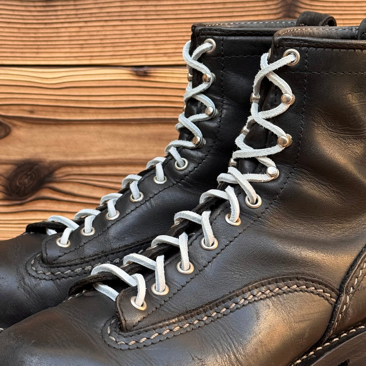 JOBMASTER Black 8"Height #100 Vibram〈9E〉