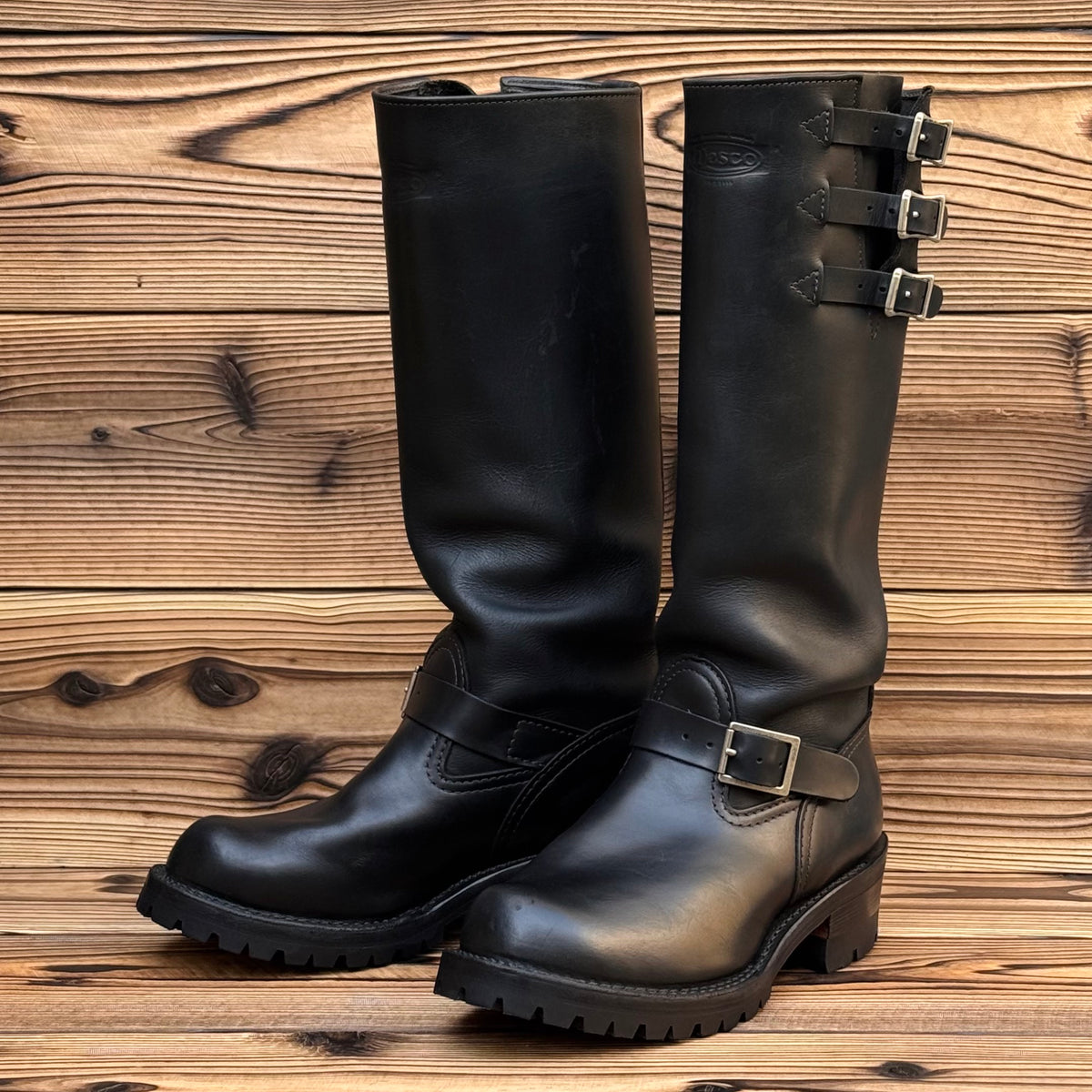 BOSS Black Tie Domain x Black 16"Height #100 Vibram〈9EE〉