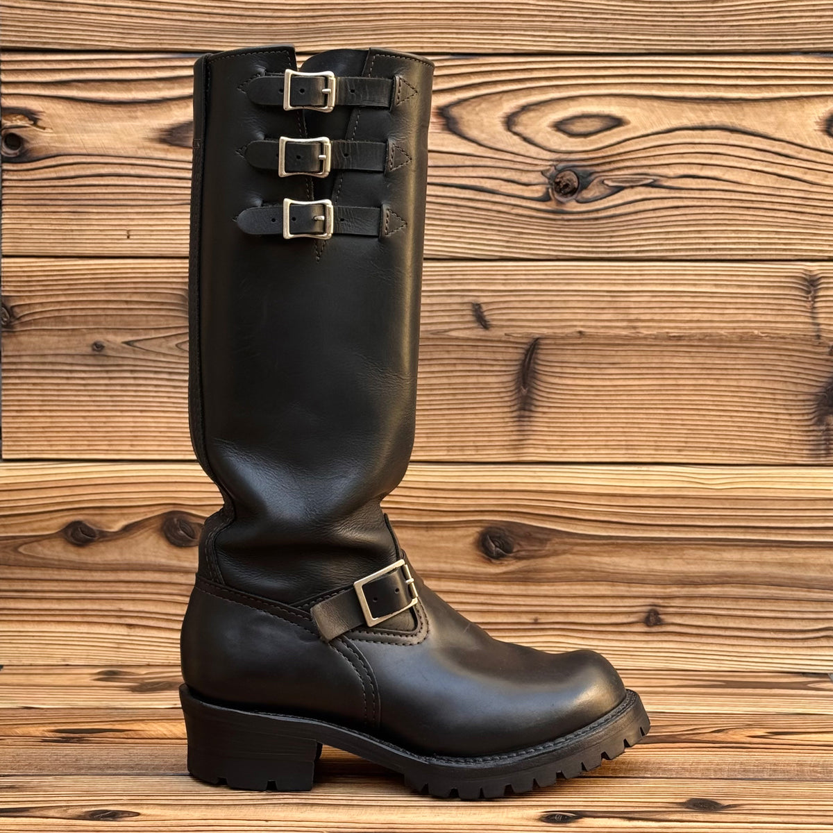 BOSS Black Tie Domain x Black 16"Height #100 Vibram〈9EE〉