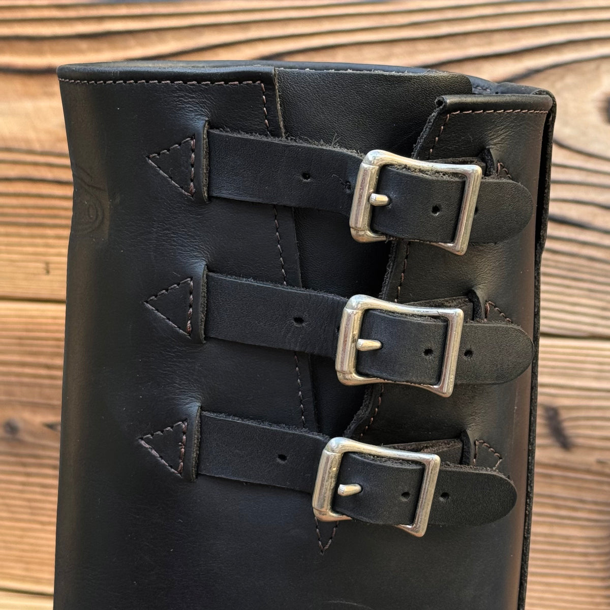 BOSS Black Tie Domain x Black 16"Height #100 Vibram〈9EE〉