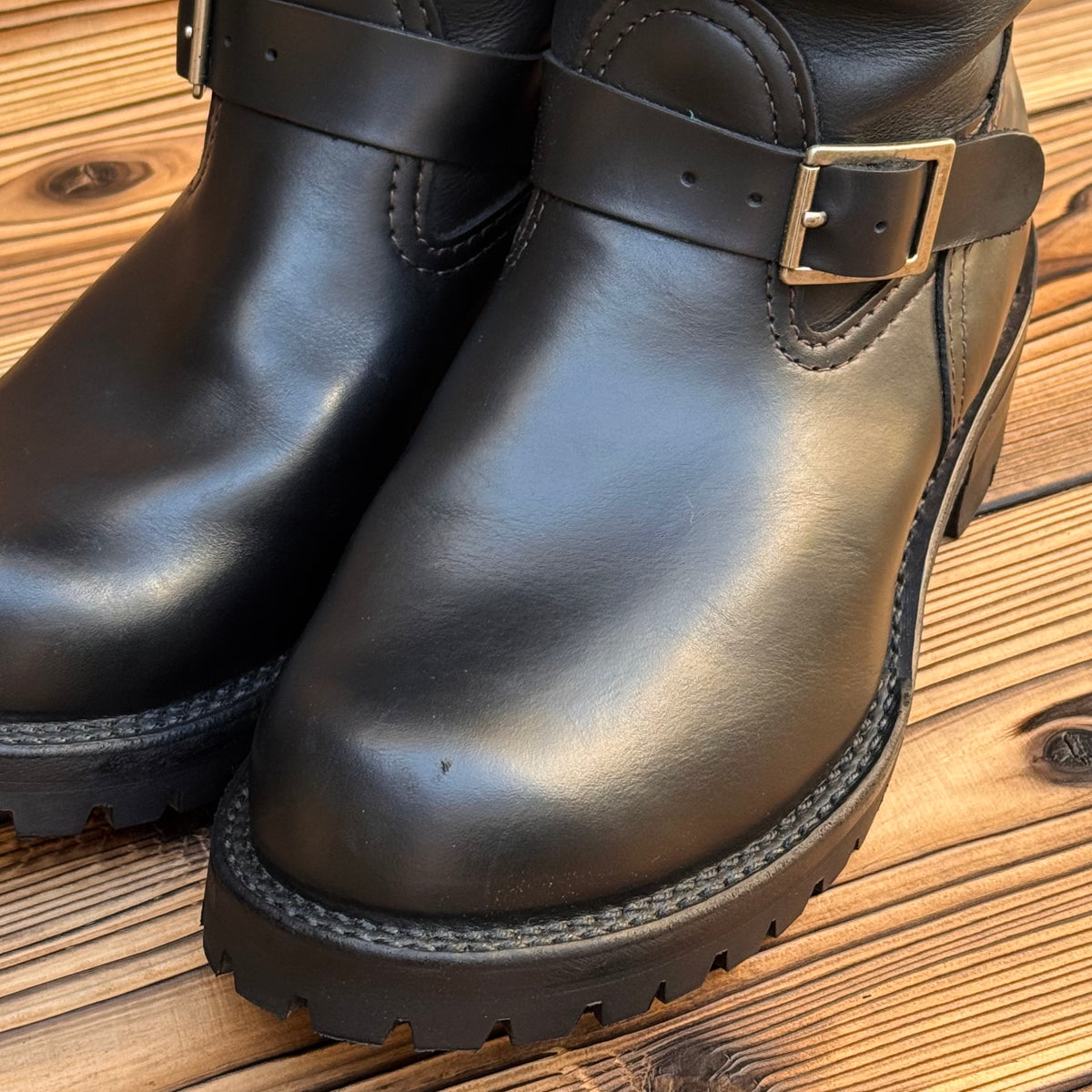 BOSS Black Tie Domain x Black 16"Height #100 Vibram〈9EE〉