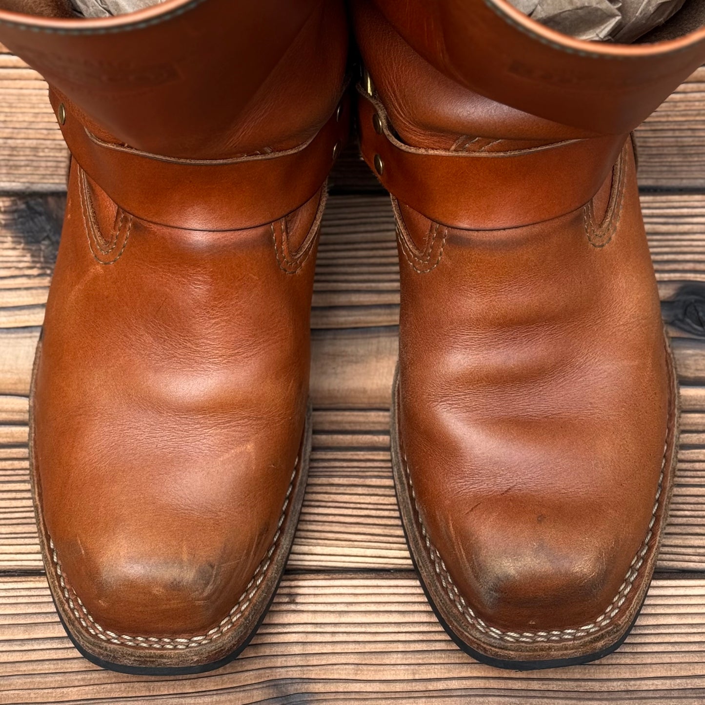 HARNESS British Tan Domane 11"Height #430 Vibram〈10D〉