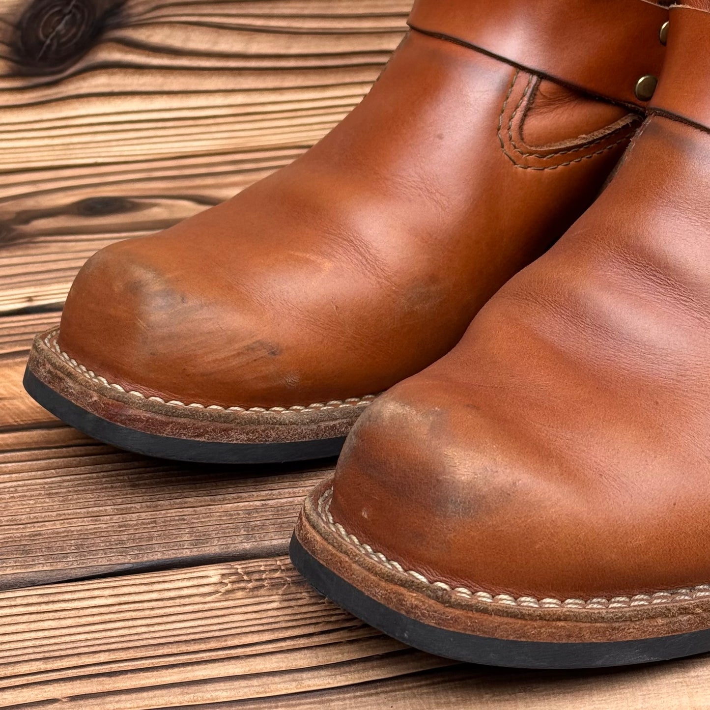 HARNESS British Tan Domane 11"Height #430 Vibram〈10D〉