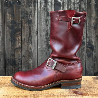 BOSS Burgundy Domain 11" Height #430sole WESCO Buckles 〈9 1/2EE〉