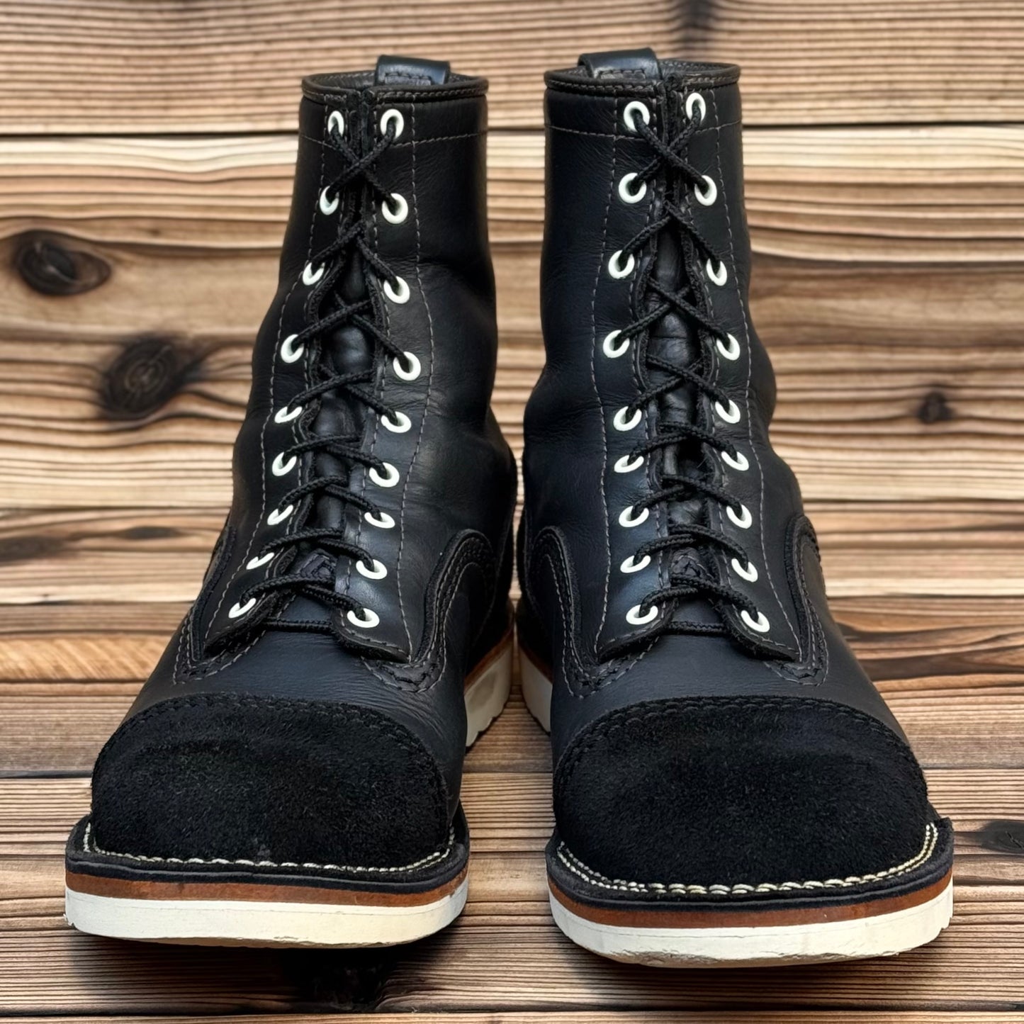 JOBMASTER Navy x Roughout Navy 8"Height #1010 Vibram〈10EEE〉