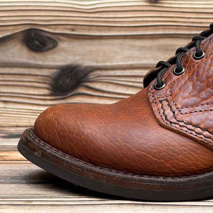 JOBMASTER Brown Bison x Black Tie Domain 8"Height #705 Vibram〈7EEE〉