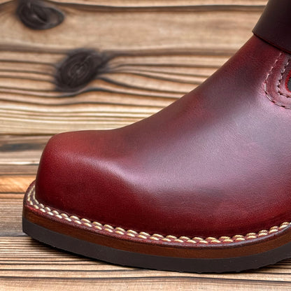 HARNESS Burgundy Domain x  Black Tie Domain  11"Height #700 Vibram〈7E〉