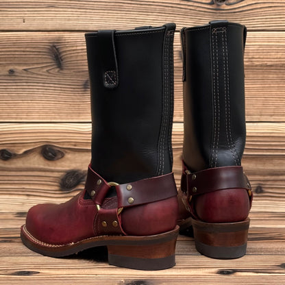 HARNESS Burgundy Domain x  Black Tie Domain  11"Height #700 Vibram〈7E〉