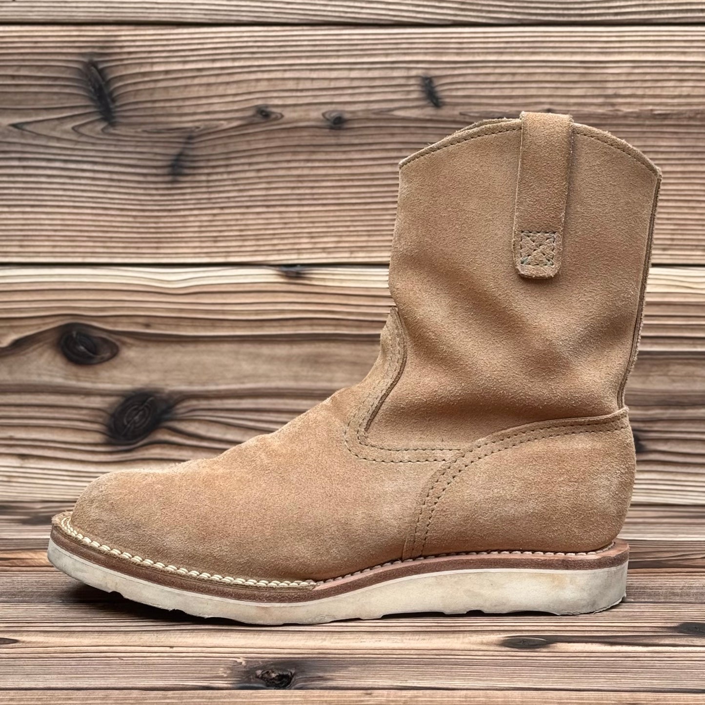 MORRISON Roughout Burlap 9"Height #4014 Vibram Natural 〈9 1/2E〉