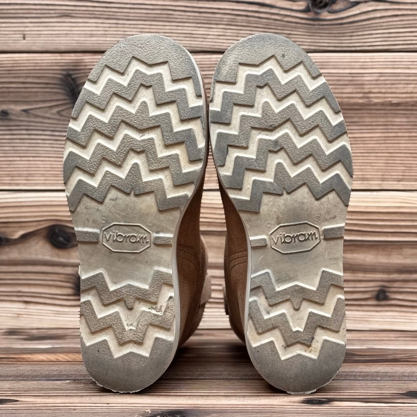 MORRISON Roughout Burlap 9"Height #4014 Vibram Natural 〈9 1/2E〉