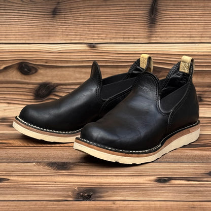 ROMEO Black Horsehide #4014 Vibram Natural〈7E〉