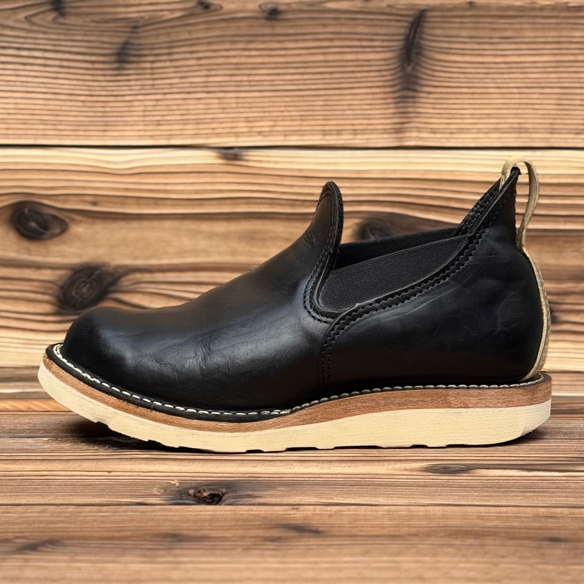 ROMEO Black Horsehide #4014 Vibram Natural〈7E〉 – YOUR WESCO