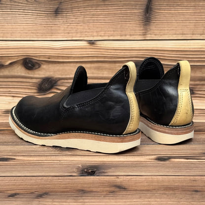 ROMEO Black Horsehide #4014 Vibram Natural〈7E〉