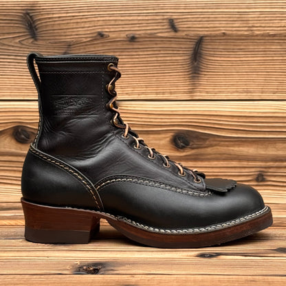 JOBMASTER KING Black Nautilus x Horsehide 8"Height #705 Vibram〈9E〉