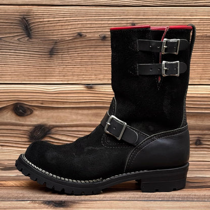 BOSS Roughout Black x Black 9"Height #100 Vibram〈9D〉