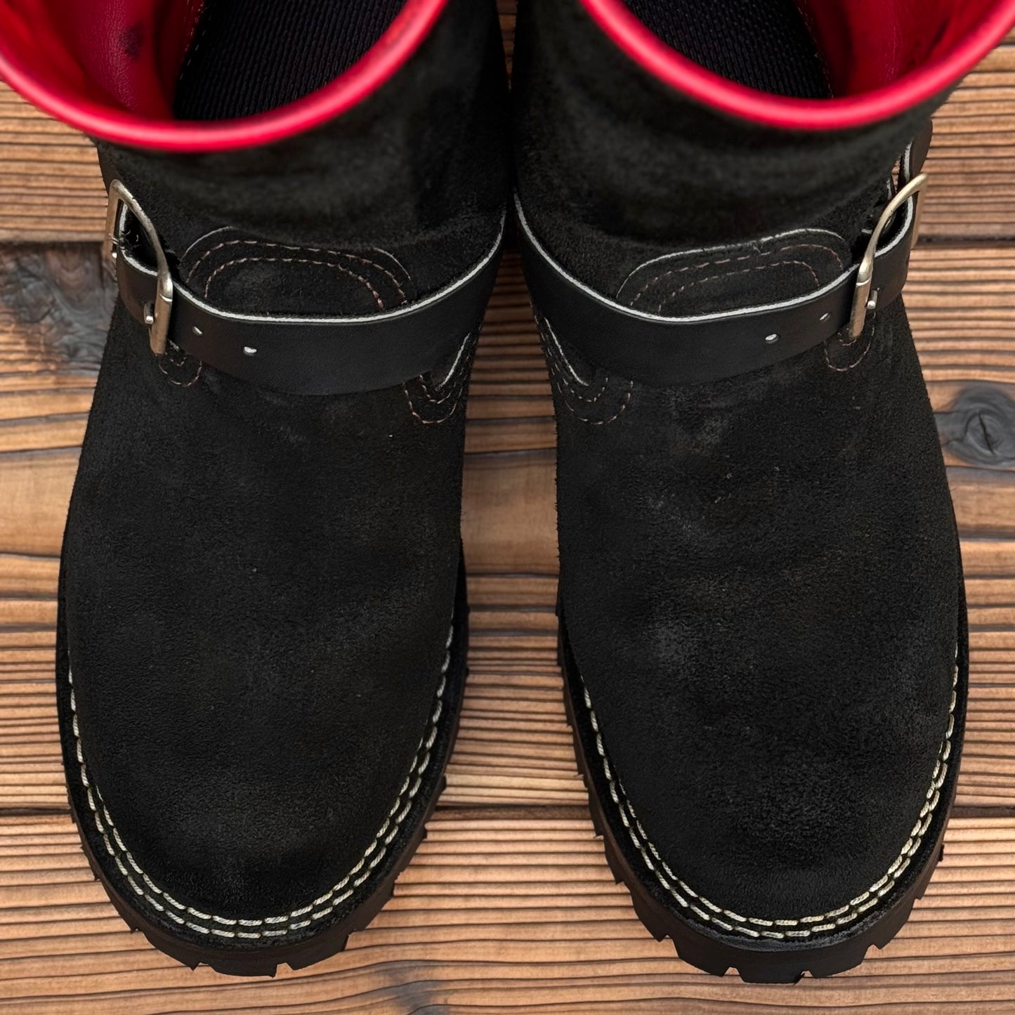 BOSS Roughout Black x Black 9"Height #100 Vibram〈9D〉