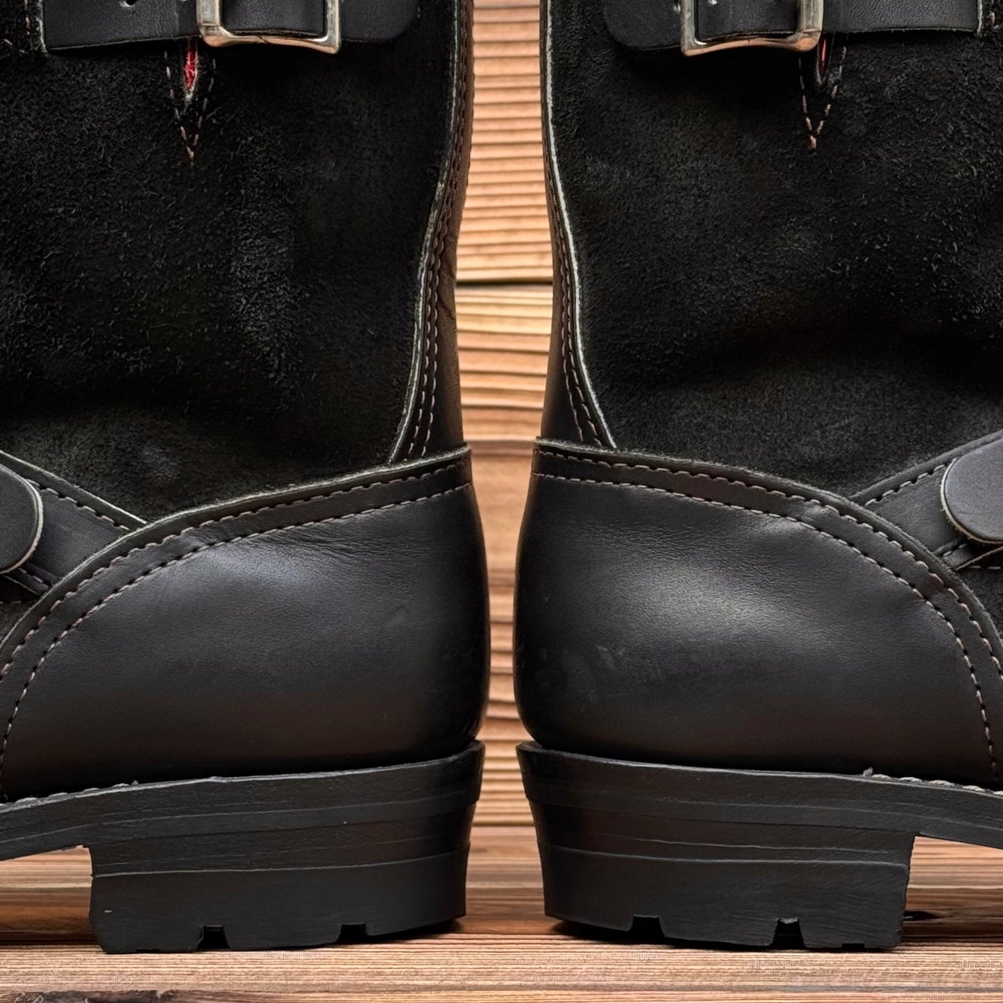 BOSS Roughout Black x Black 9"Height #100 Vibram〈9D〉