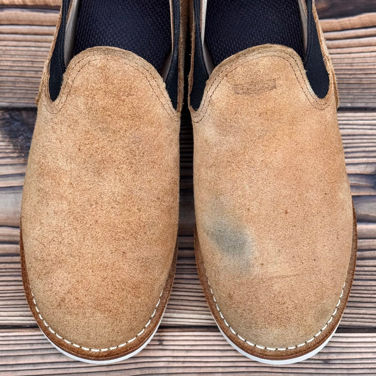 ROMEO Roughout Burlap #1010 Vibram Natural〈8 1/2EE〉