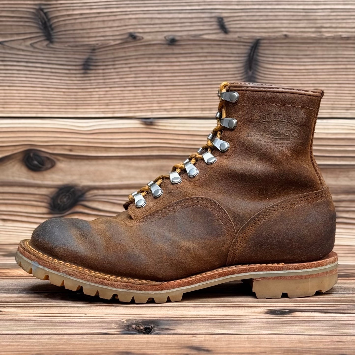 ZIGZAG Cinnamon Desperado 7"Height #100 Honey Vibram〈10D〉
