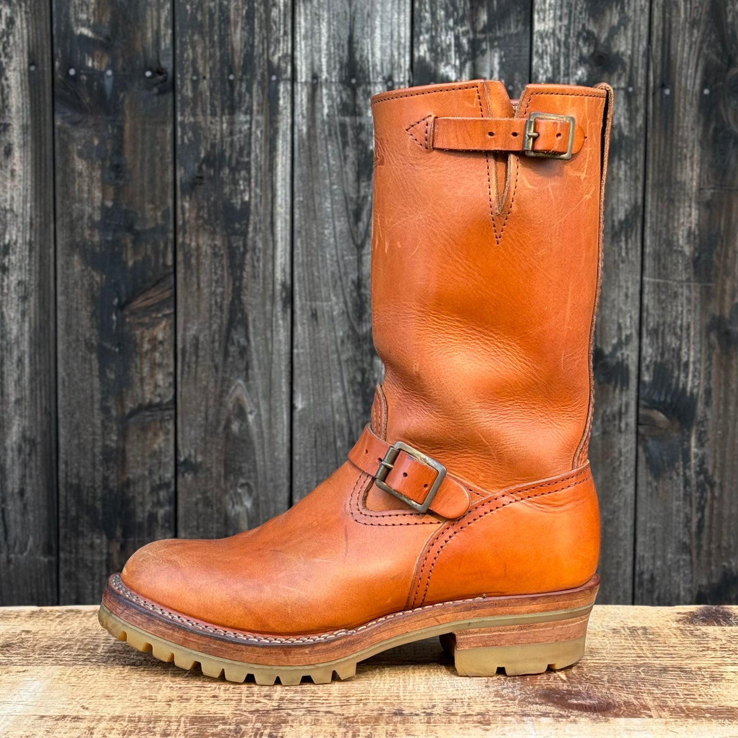 BOSS Vegetable Tanned 11" #100 Honey Vibram 〈9E〉