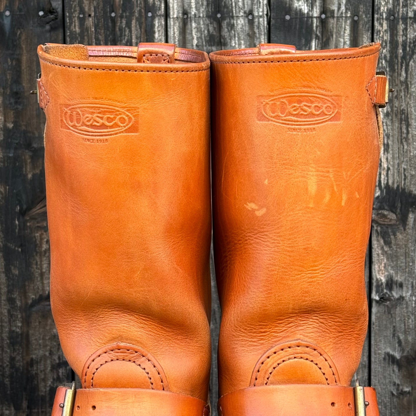 BOSS Vegetable Tanned 11" #100 Honey Vibram 〈9E〉