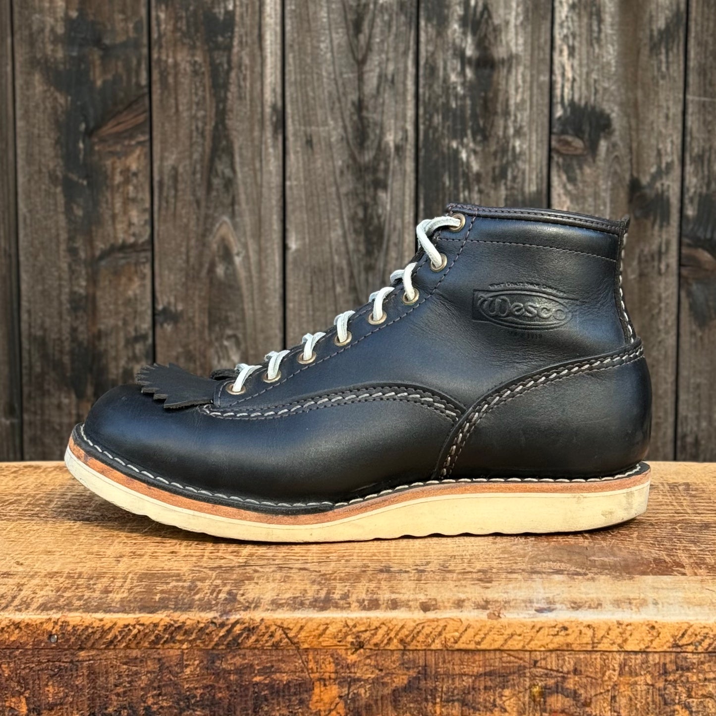 JOBMASTER Black 6" #1010 Vibram Natural 〈8 1/2E〉